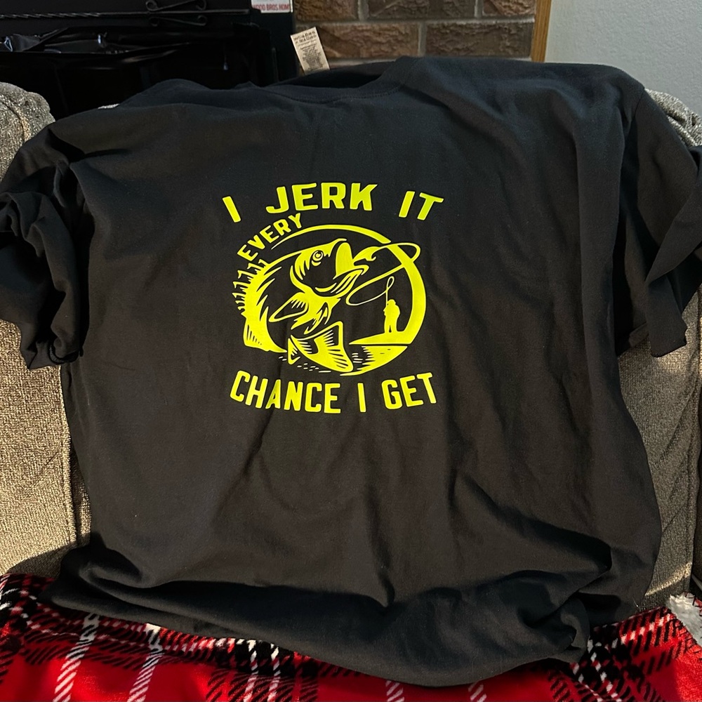 Funny fishing t shirt